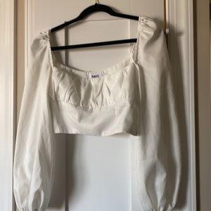 Princess Polly Long Sleeve Crop Top